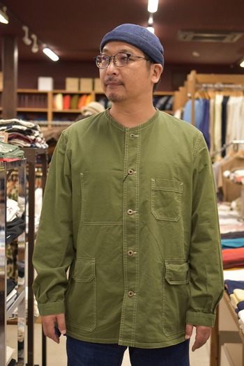 ナイジェルケーボン　 FRENCH WORK JACKET　これはいい!!