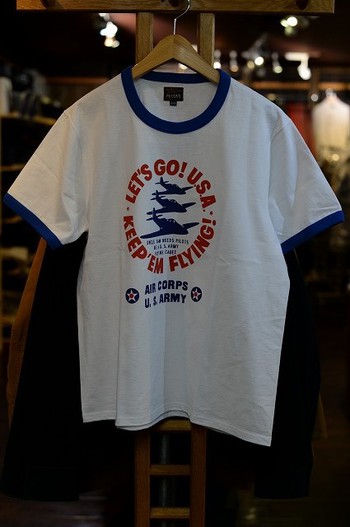 リアルマッコイズ　MILITARY TEE / KEEP’EM FLYING　入荷