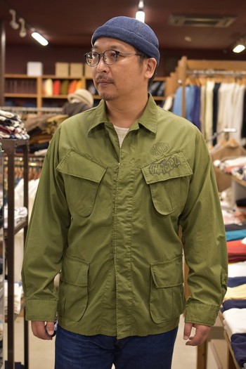 コリンボ　SOUTHERNMOST BUSH JACKET カスタム　大きいサイズございます。