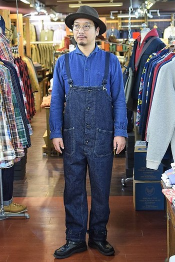 コリンボ　ゲットせよ　OLD MIDSHIPMENS BIB OVERALL