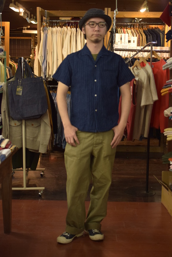 ジェラード　 Vincent Shirt　インディゴ　SPECIAL ver