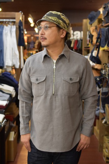 JOHN GLUCKOW  “Riders on the Storm”   Storm Shirt グレー