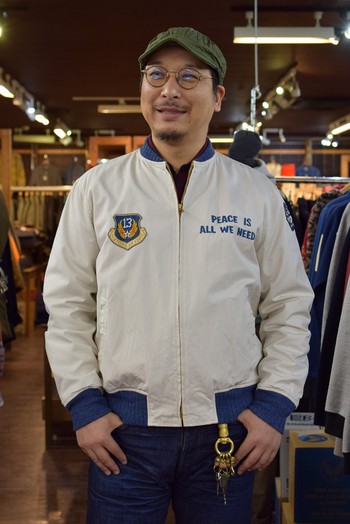 バズリクソンズ SNOOPY TOUR JACKET ツアージャケット ピーナッツ ご紹介
