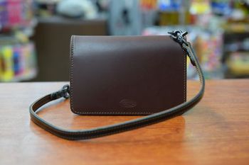 コリンボ　ストックマンズショートウォレット　ブラウン　入荷