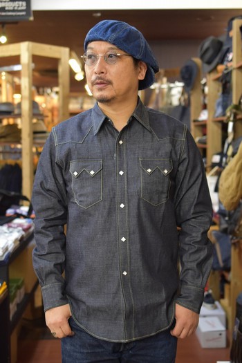リアルマッコイズ　JOE McCOY DENIM WESTERN SHIRT　入荷です