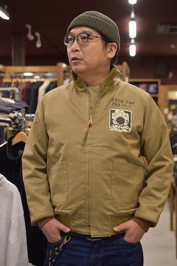 コリンボ　STRYKER AFU CREW WINTER JACKET（タンカース）　入荷スタート!!