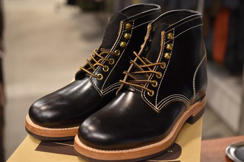 リアルマッコイズ MA16010 WORK BOOTS BEAR HEAD ブラック　最終入荷です