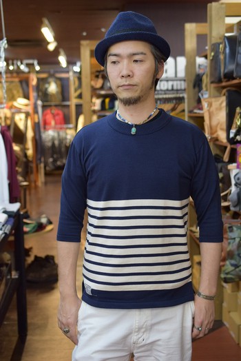 ダッパーズ Half Sleeve Spring Knit  ご紹介