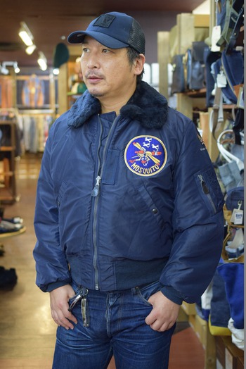 バズリクソンズ　TYPE B-15C A.F.BLUE　入荷です。