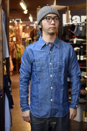 ウエス  シャンブレーワークシャツ  久しぶりの入荷となります。