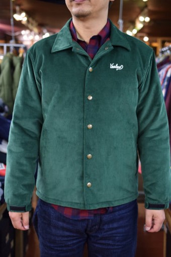 YEALLOW  CORDUROY COACH JACKET 　サイズ感
