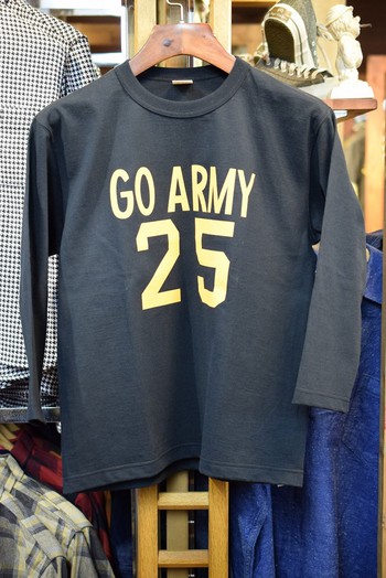 リアルマッコイズ　MILITARY 3/4 SLEEVE JERSEY