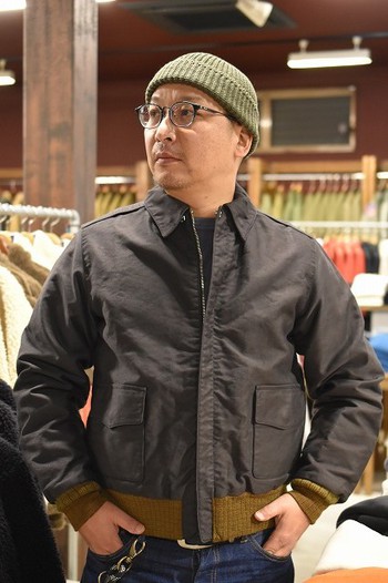 コットンA-2を着る!!