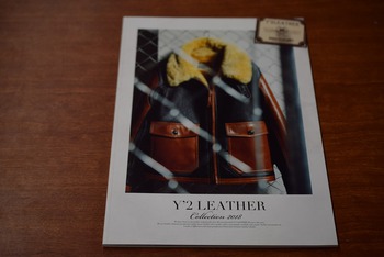 Y`2　レザー2018FW　カタログまだまだございます