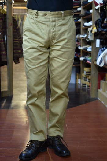 コリンボ　足長チノパン ULSTER TROUSERS 入荷です