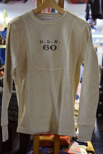 リアルマッコイズ　USN UNDERSHIRT プリントタイプ　入荷