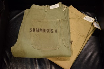 コリンボ　OLD MIDSHIPMANS WORK PANTS　カスタム
