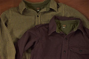 デラックスウエア ヘビーネルシャツ ＳＴＡＲ OF DAVID 入荷