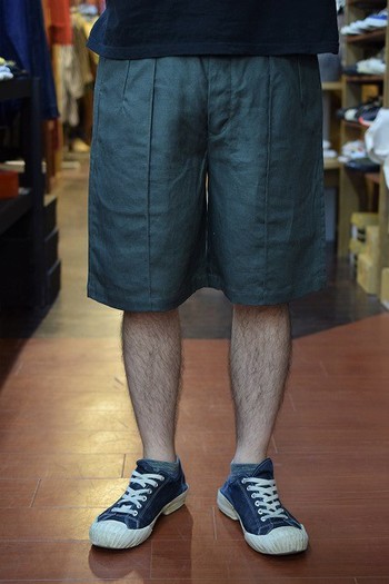 ダッパーズ　Center Pleated Classic Shorts LOT1310