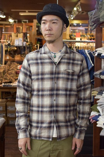 ジェラード　Vincent Shirts　オンブレーチェック
