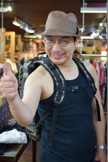 コリンボ　アサルトパック タイガーカモ絶好調!!