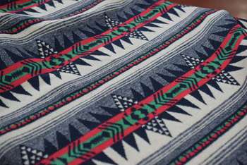 ダッパーズ　ご自宅に！　Native Pattern Blanket