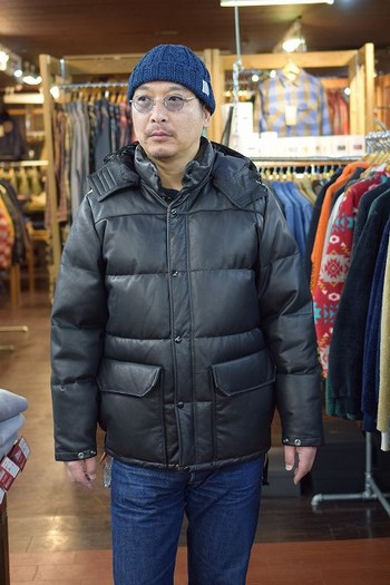 寒波襲来　レザーダウン特集