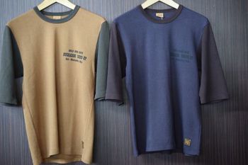 デラックスウェア　新作7分Tシャツ　GOLD RUSH