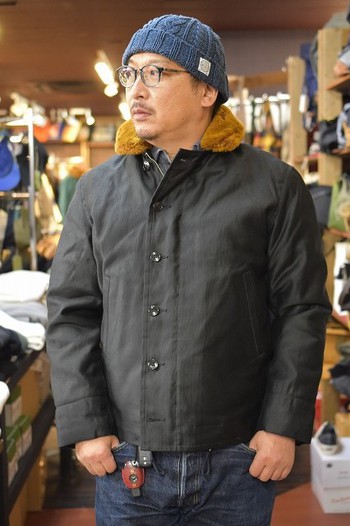 リアルマッコイズ　N-1 DECK JACKET / NAVY SPL サイズ40を着る!!