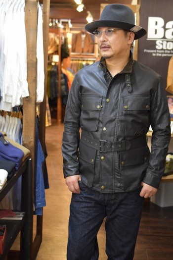 アディクトクロ－ズ WAXED BMC JACKET” AD-WX-02 入荷です