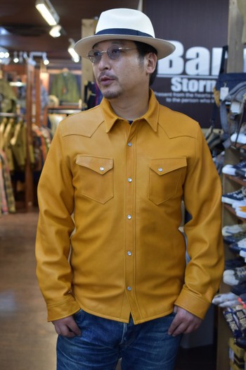 FINE CREEK ＆CO シープスキンシャツ HANK ご紹介