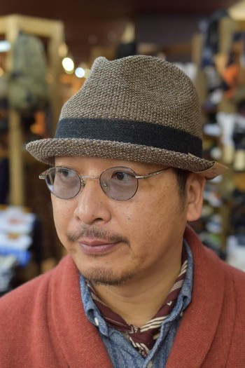 スピアーズ　別注リネンライクHAT　被ってみる!!