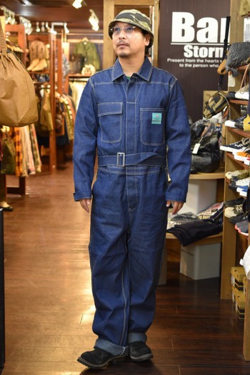 ナイジェルケーボン　LYBRO P-52　DENIM COVERALL
