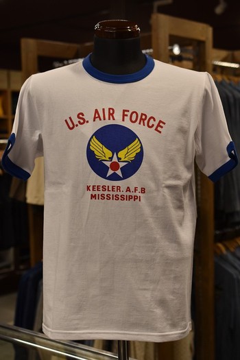 リアルマッコイズ MJ21006 MILITARY TEE / KEESLER A.F.B.