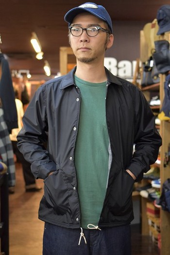 コリンボ　UNISPHERE WINDBREAKER　コーチジャケット　プレーン