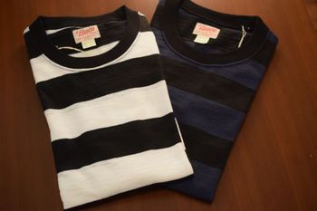 リアルマッコイズ　BUCO ストライプTEE 入荷