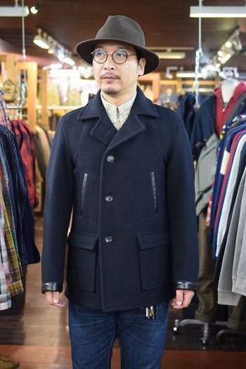リアルマッコイズ　FOUR POCKET WOOL WORK COAT