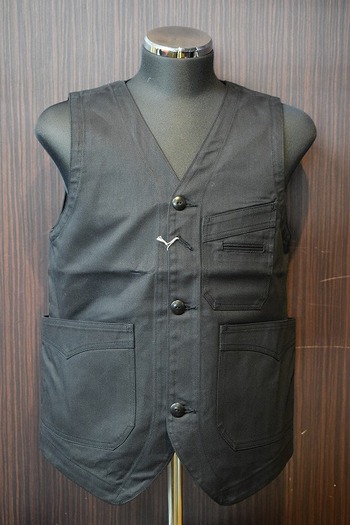 ダッパーズ CLASSICAL TWO PANEL WORK VEST
