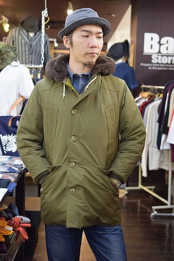 ご予約オススメアウター　コリンボ　B-9　THUNDER RIDGE PUFFY PARKA