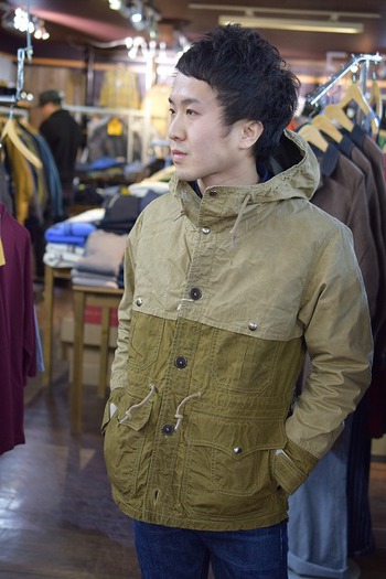コリンボ クルーザーパーカー ブラウン　入荷