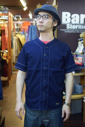 コリンボ　WEEKSVILLE PLAY SHIRT　インディゴ