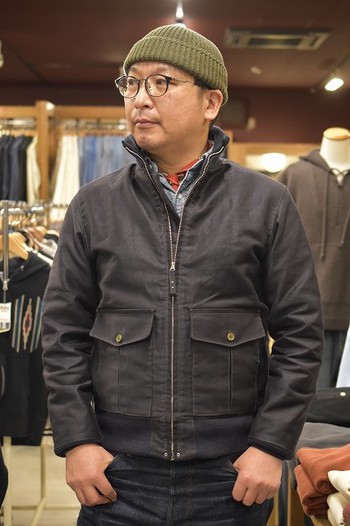 コリンボ別注　37J1　NAVY　着用してみました!!