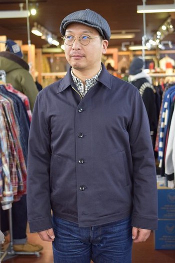 リアルマッコイズ　U.S．NAVY UTILITY JACKET　入荷です