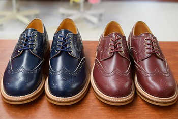 ジェラード ウィングチップローカットシューズ Harlem 入荷
