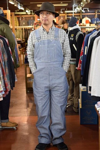 ダッパーズ　シャンブレーオーバーオール　ご紹介