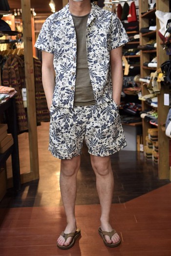 MOSSIR　サプレックスナイロン 半袖シャツ+ショーツパンツ