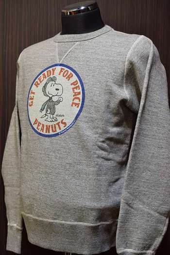 バズリクソンズ　ピーナツ　スウェット入荷