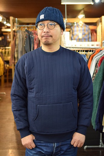 リアルマッコイズ　JM QUILTED AWEATSHIRT　ご紹介