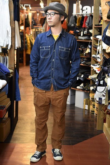 コリンボ　SAW MILL RIVER サルエルパンツ