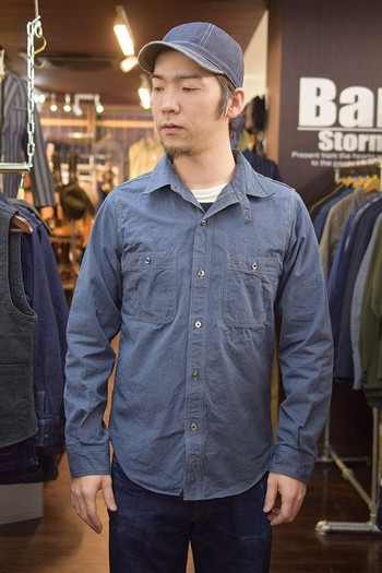お待ちかね　デラックスウエア　バレルシャンブレー　入荷